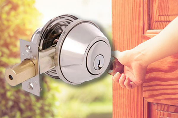 Lance the Locksmith installs deadbolts form increased security